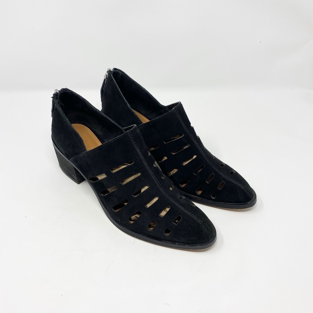 1.STATE llee Black Ankle Booties Sz 8M